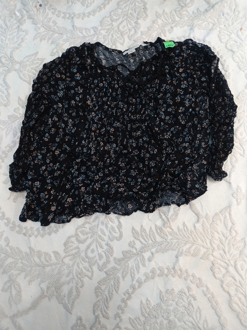 Style & Co フローラルブラウス