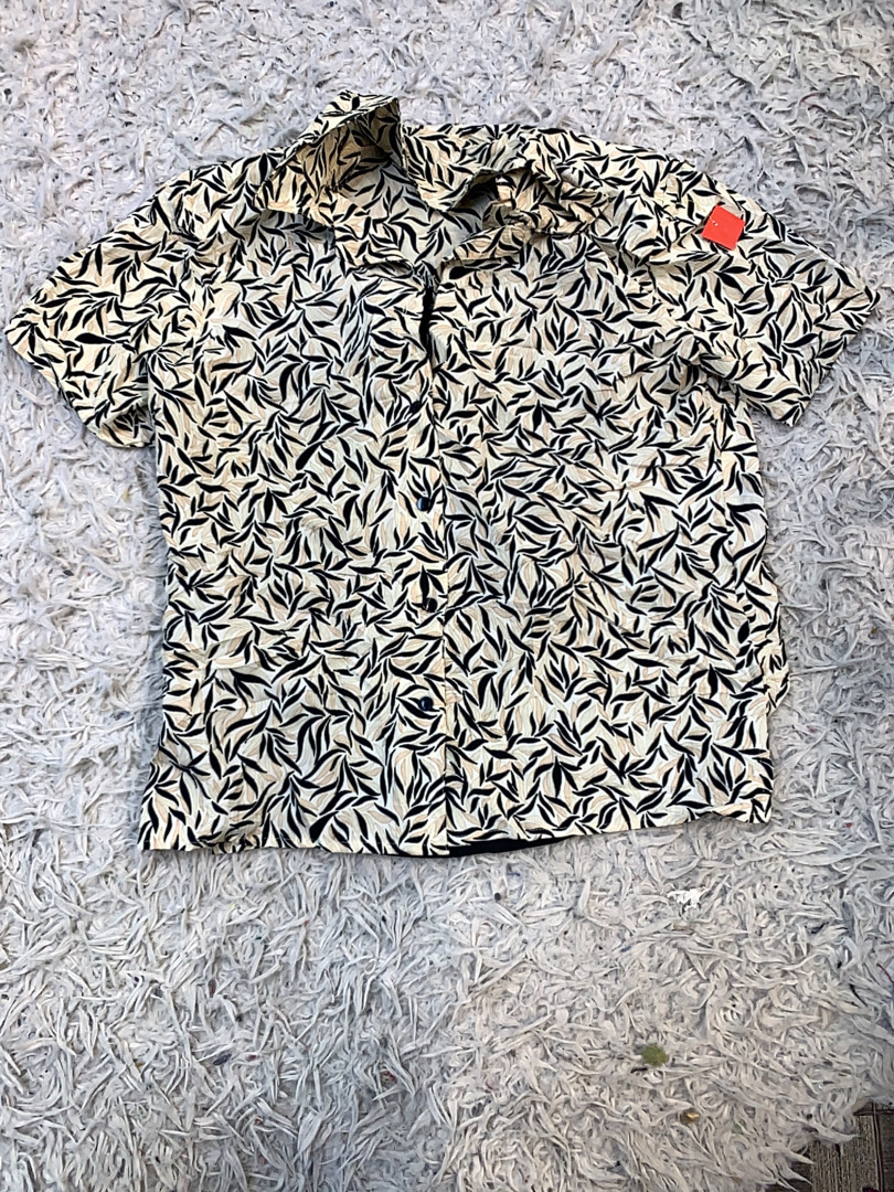 Camicia a maniche corte con motivo