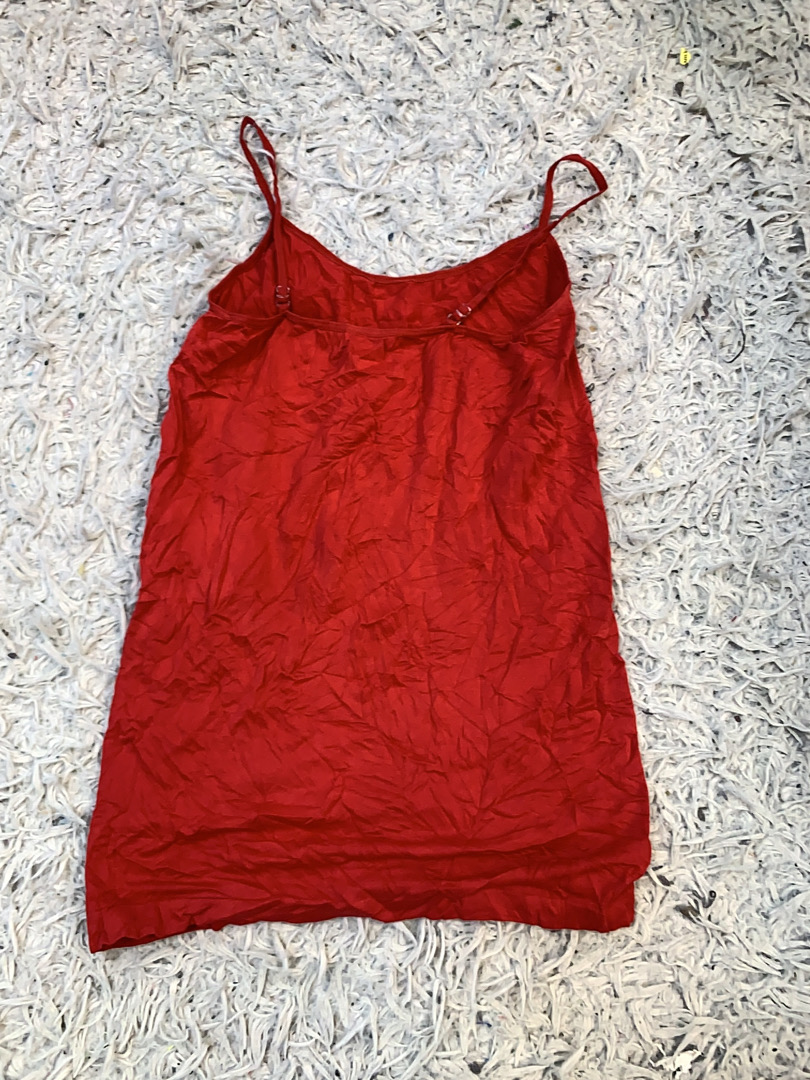 Top Cami Rosso Donna