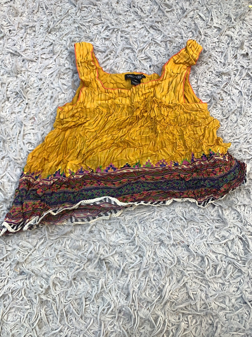 Tanvi Kedia Yellow Blouse