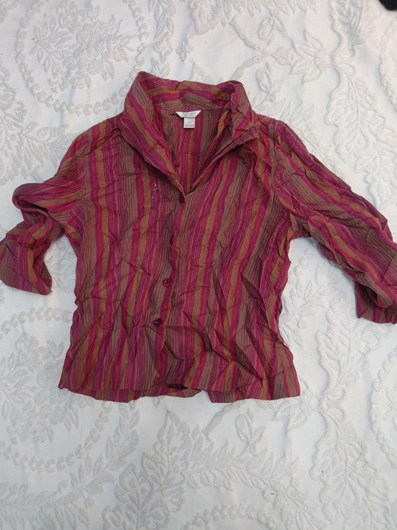 Camicia a righe da donna