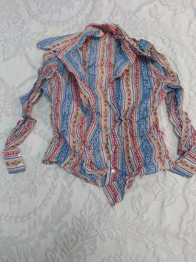 Long Sleeve Paisley Shirt