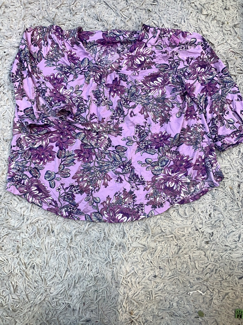 Blusa floreale da donna