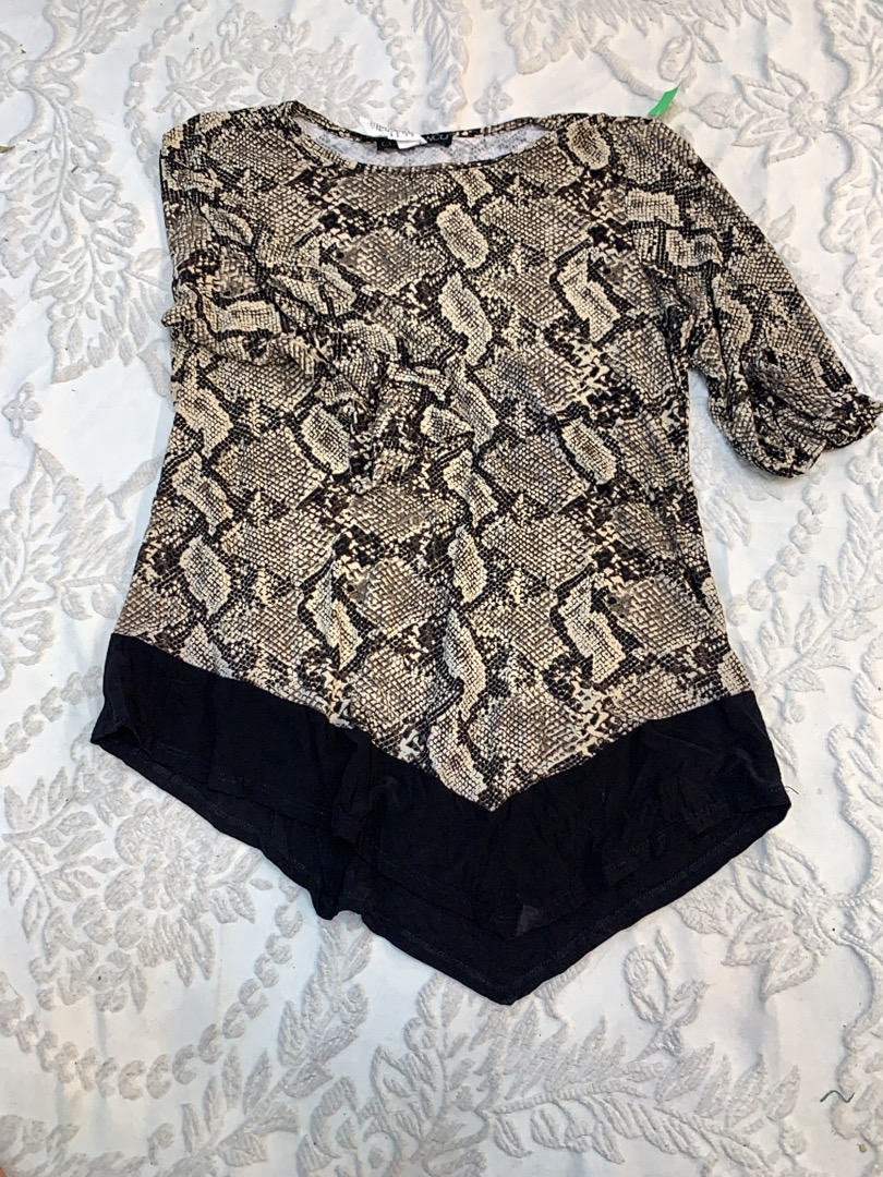 Snake Print Top