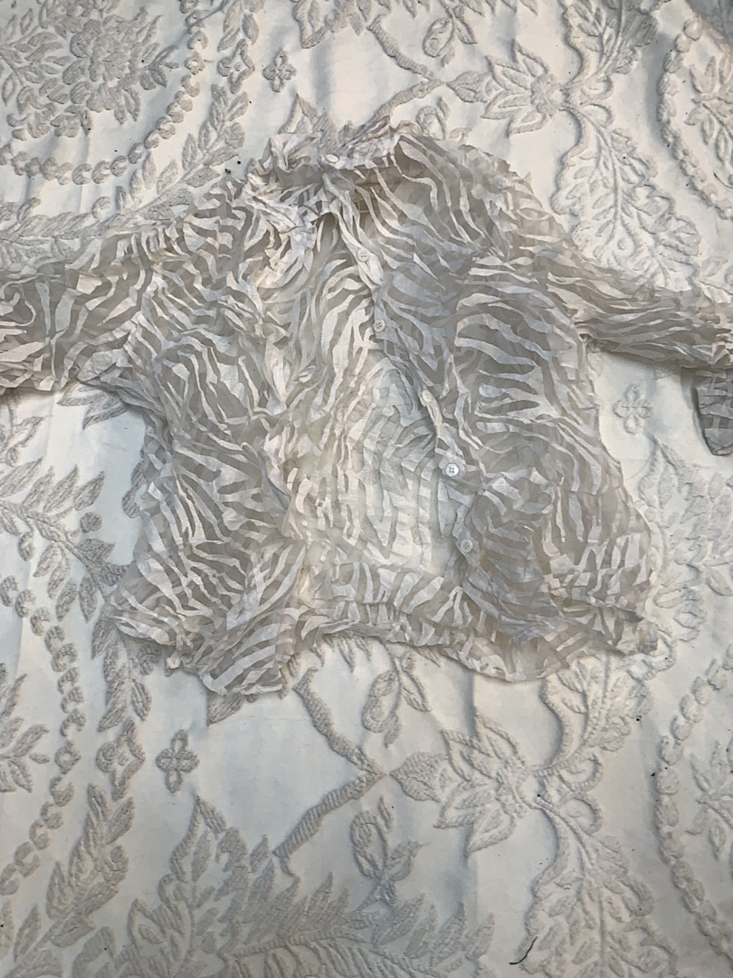 White Embroidered Top