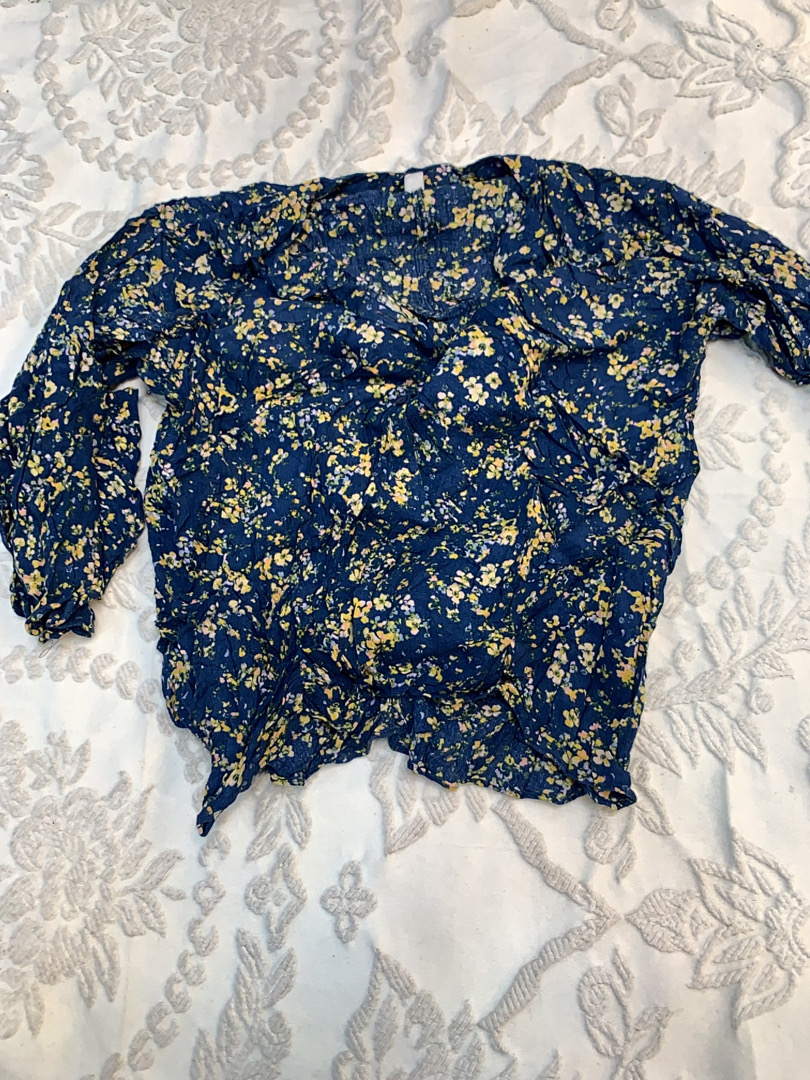 Blusa floreale da donna