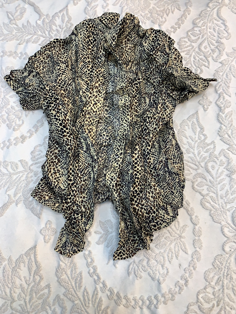 Blusa con stampa leopardata Sag Harbor