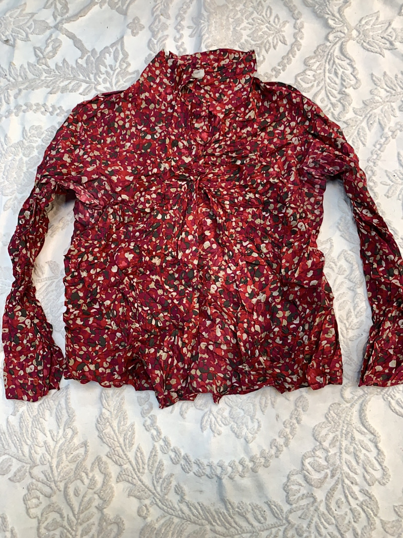 Blusa floreale Coldwater Creek