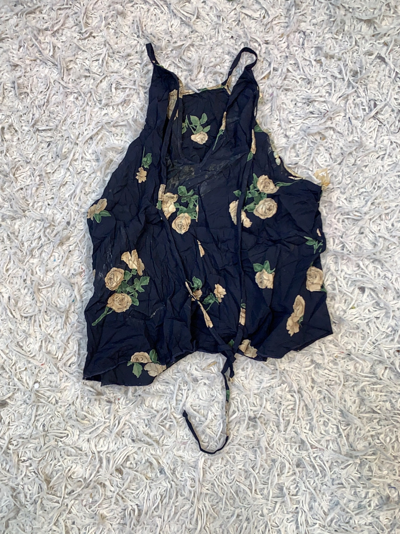 Canottiera floreale da donna