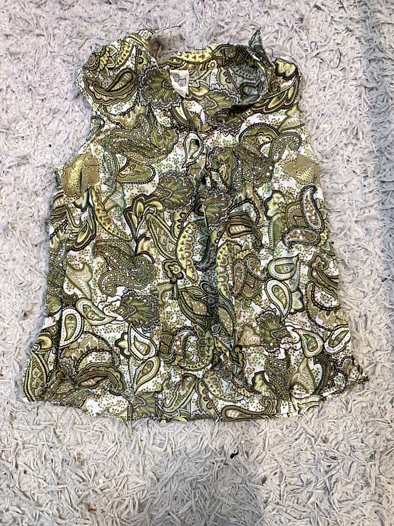 Top con motivo Paisley