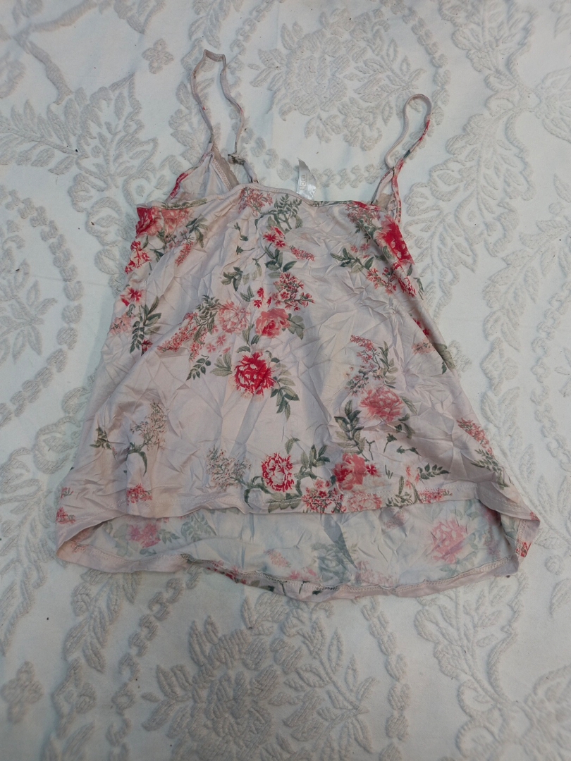 Top in Camoscio Floreale