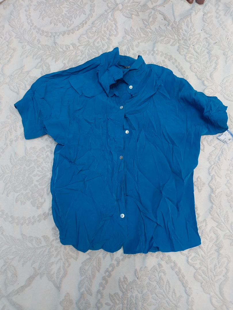 Chico's Teal Blue Blouse