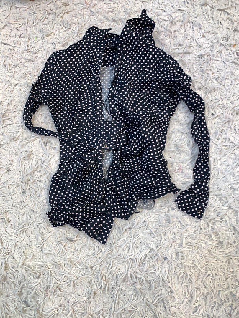 Polka-Dot-Bluse