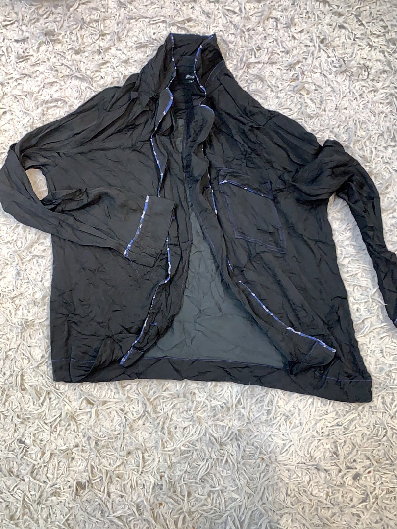 Black Windbreaker Jacket