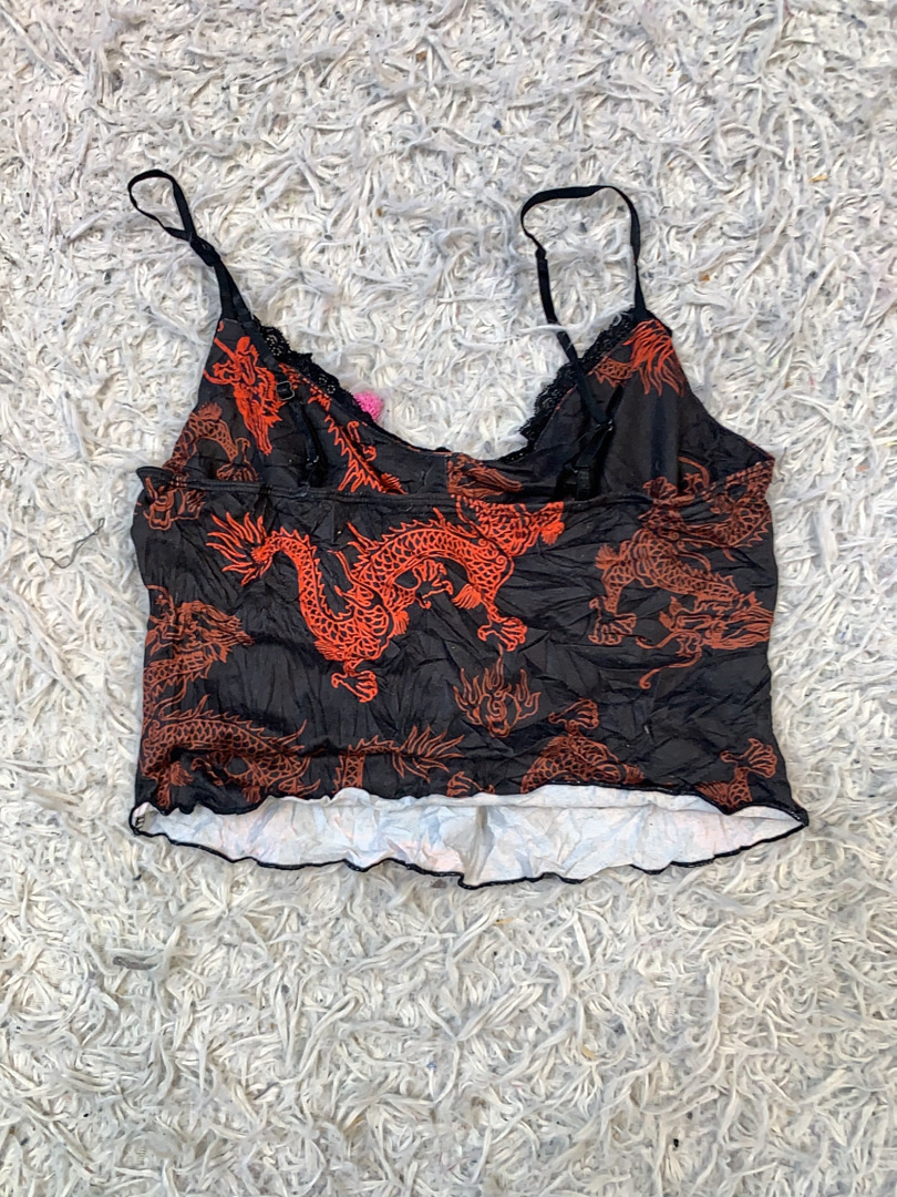 Cami-Top mit Drachenmotiv