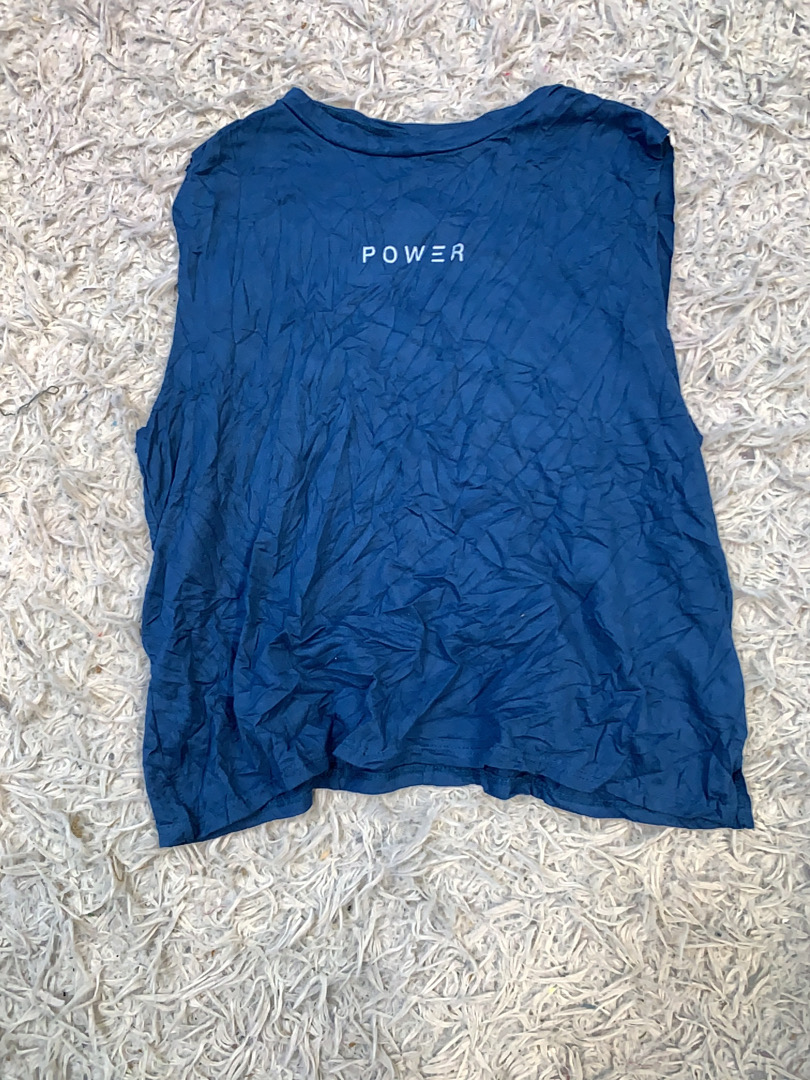 Blue Top and Shorts Set