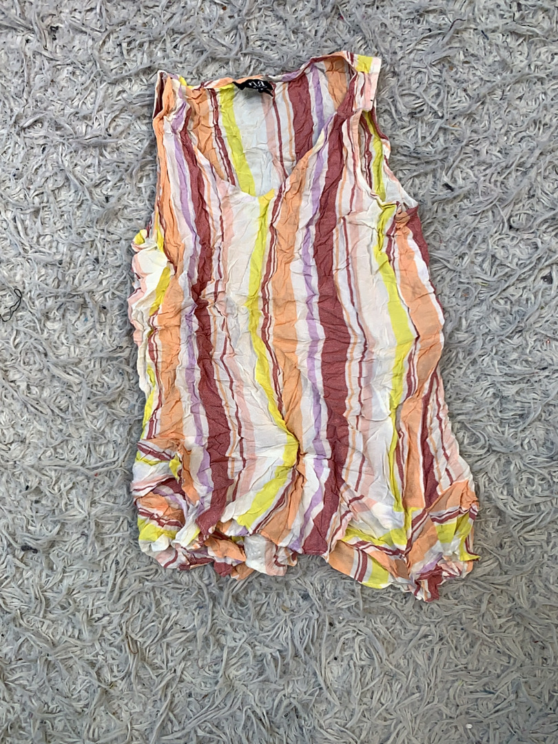 マルチカラー ストライプ タンクトップ