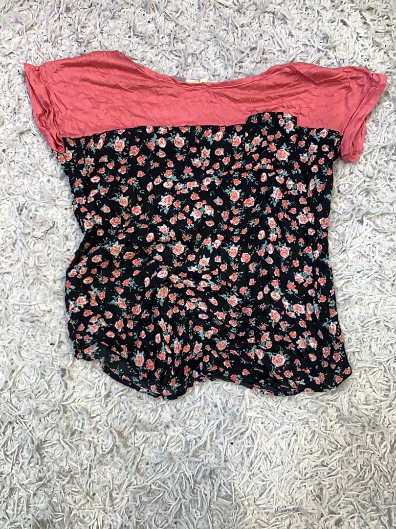 Blusa con Motivo Floreale