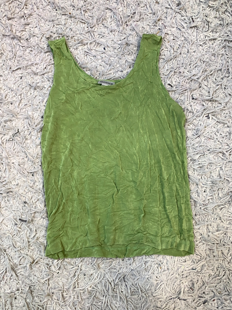 Chico's Travelers grünes Tanktop