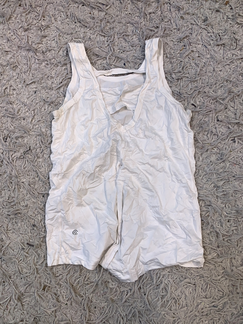 Tanktop aus Leinen- oder Baumwollmischung