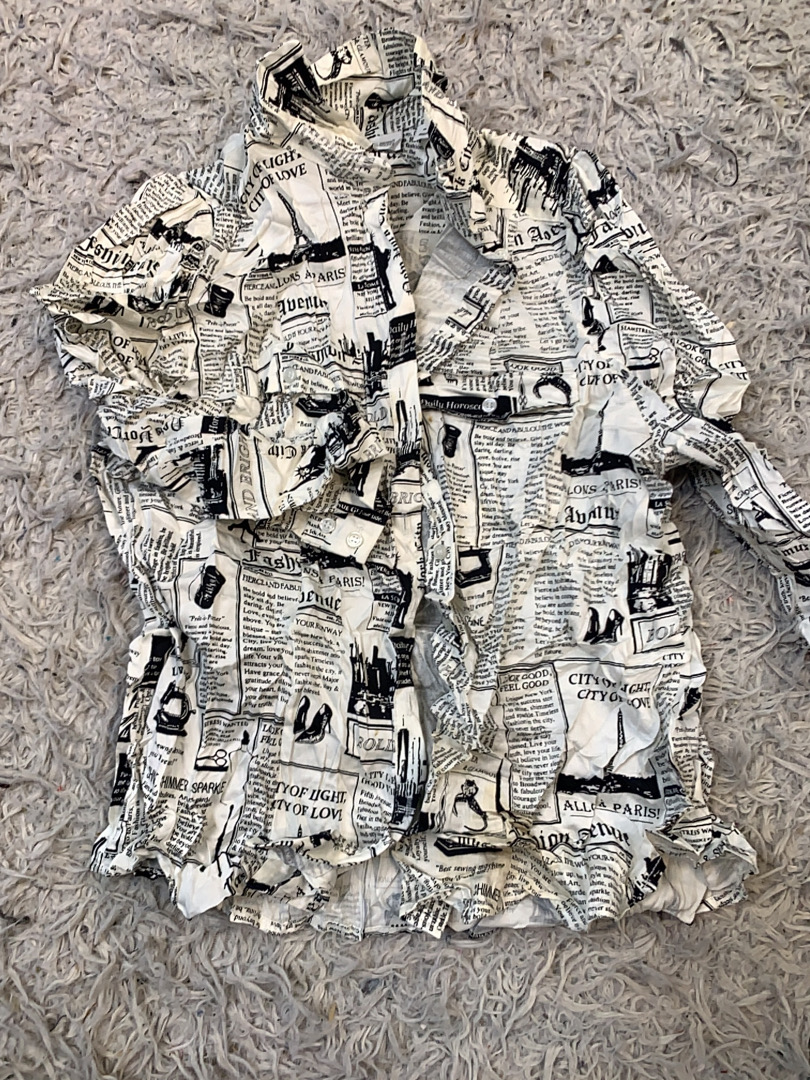 Blouse imprimée journalière