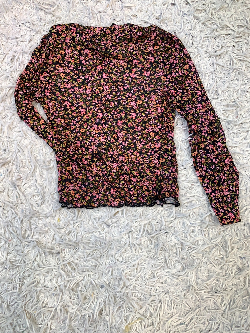 H&M Divided Floral Blouse