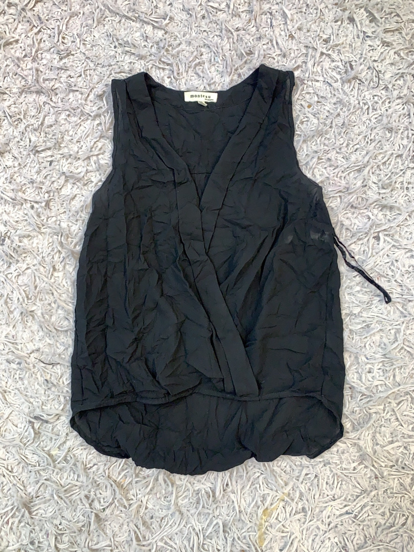 Women's Black Puffer Vest