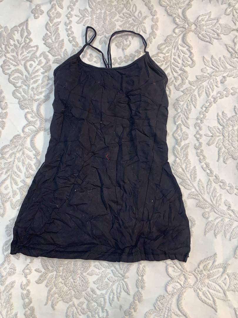 Camisola in pizzo nero