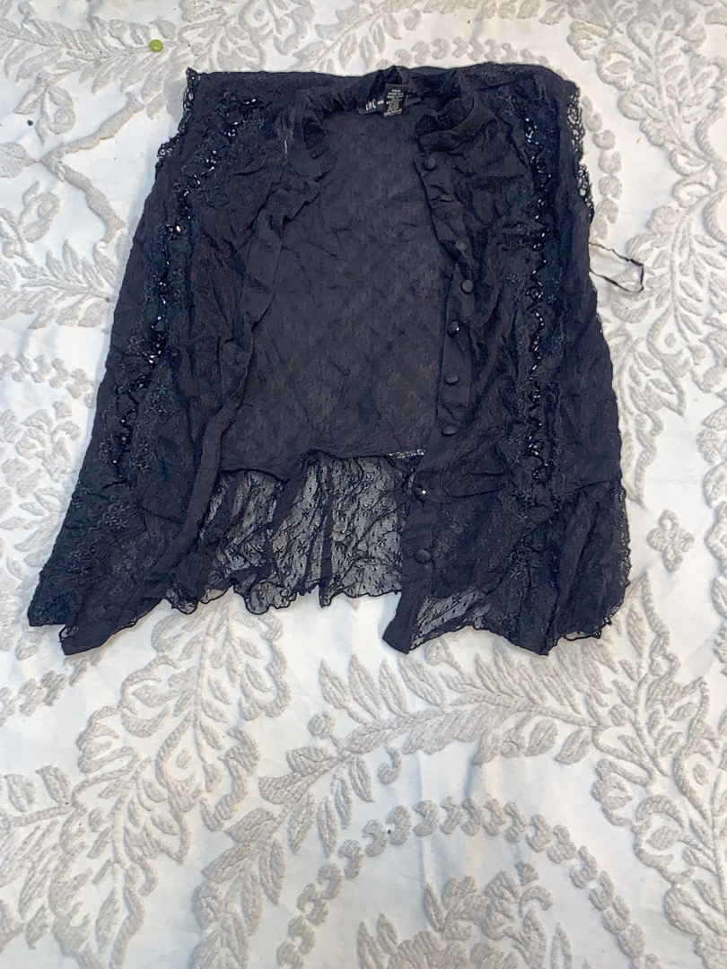 Black Lace Skirt