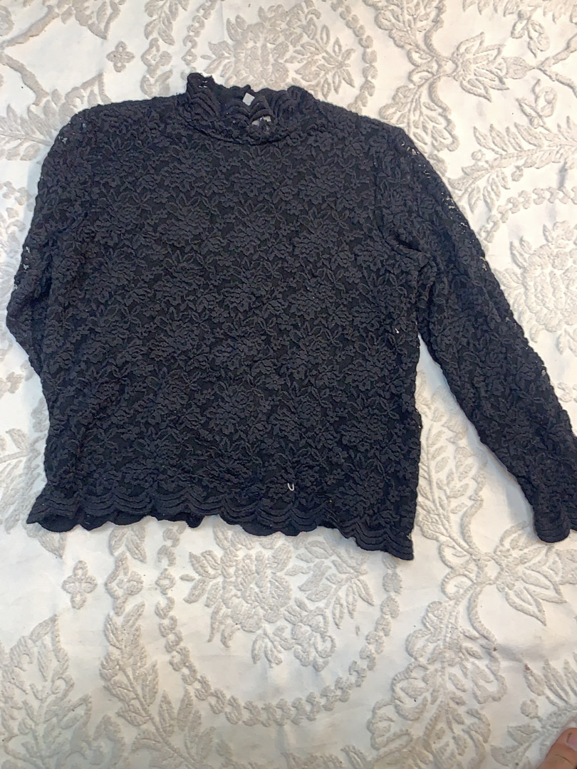 Black Lace Top