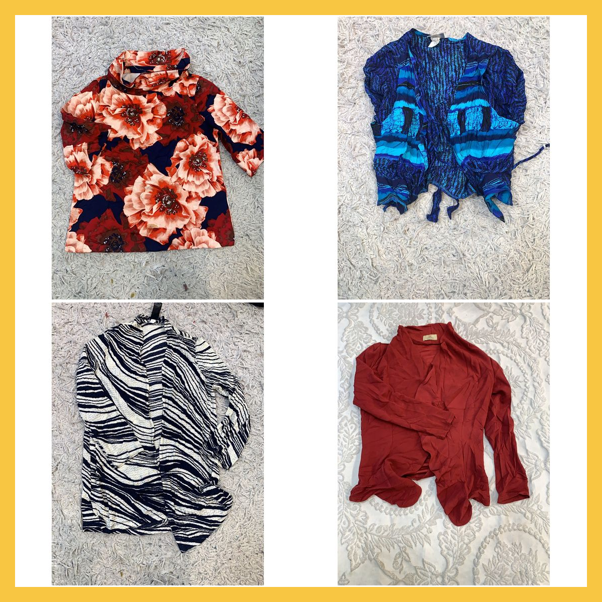 Ensemble de tricots de designer Kith Belstaff Chic..