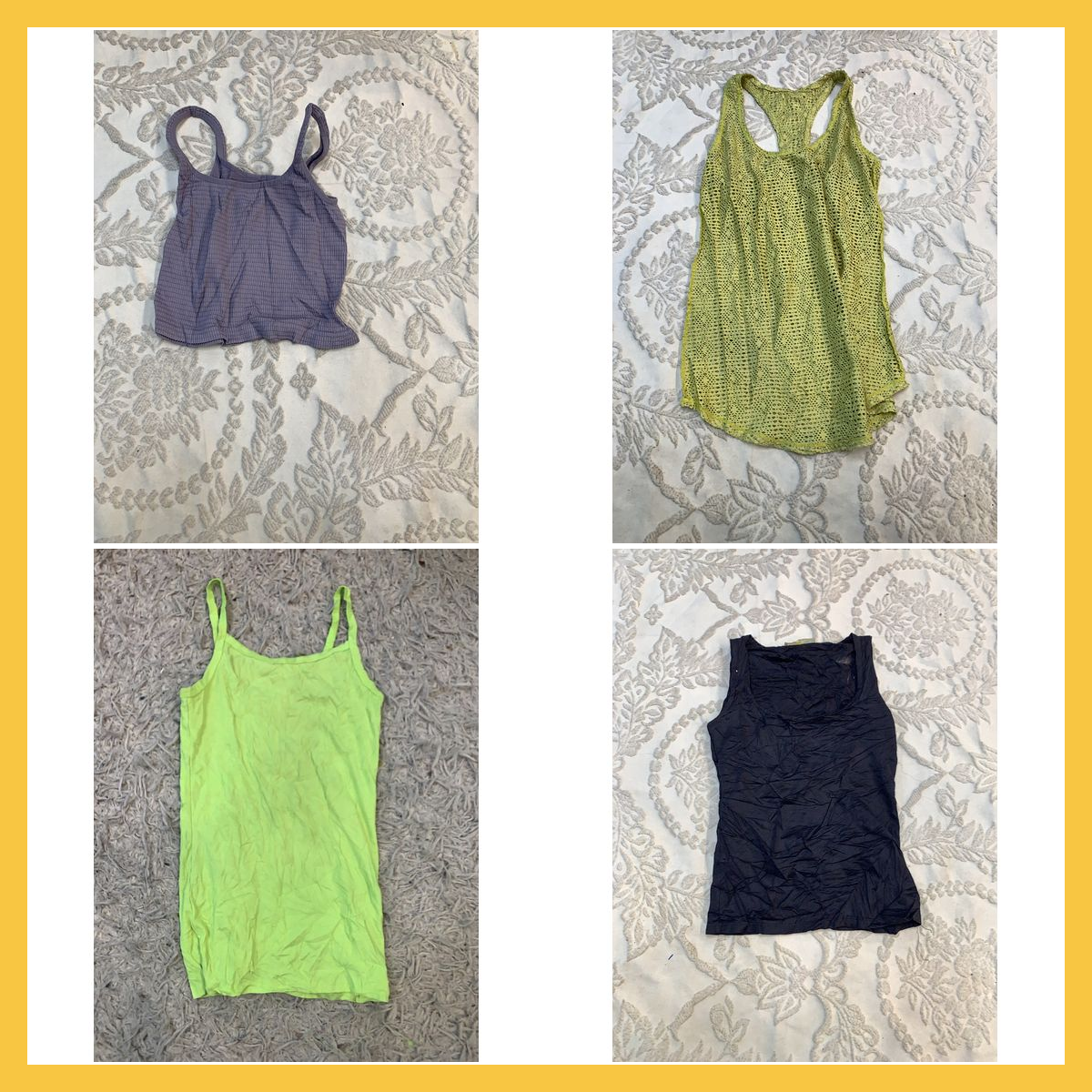 Lot de débardeurs non marqués 6 pièces Débardeurs ..