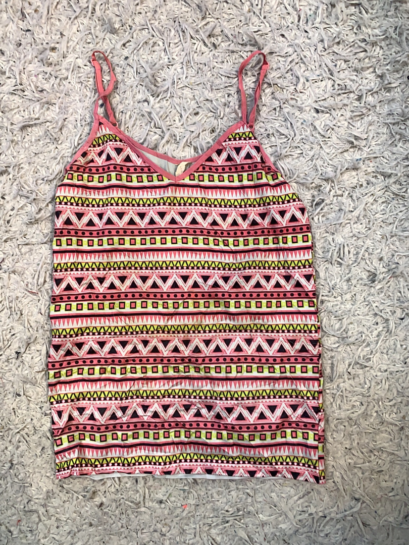 Débardeur graphique rose