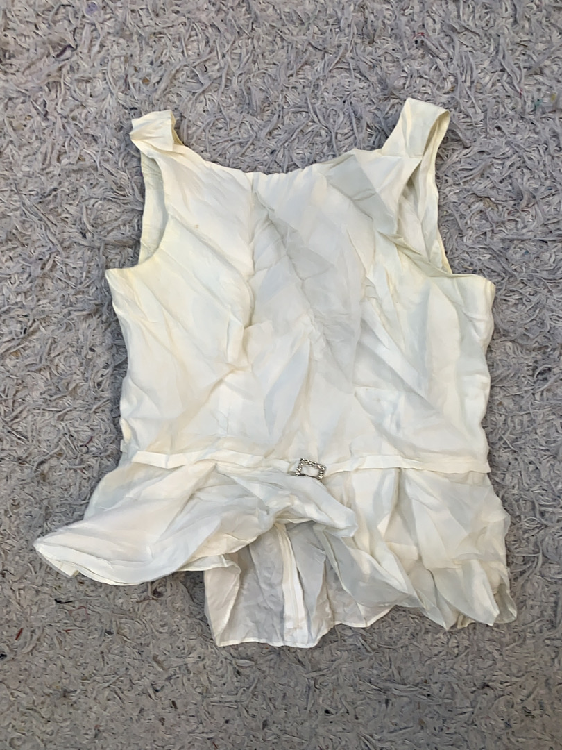 Blouse à volants Alex Evenings