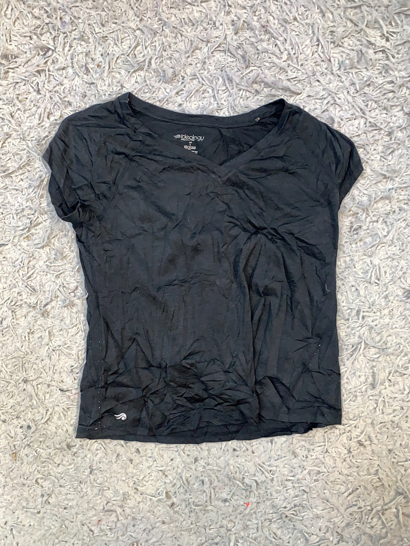 Débardeur noir à col en V Ideology