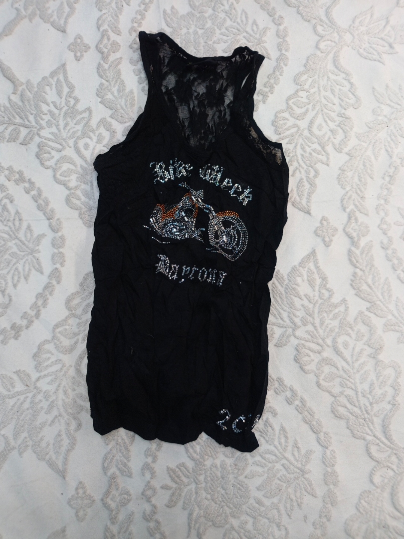 D Clothing Company Débardeur en dentelle graphique