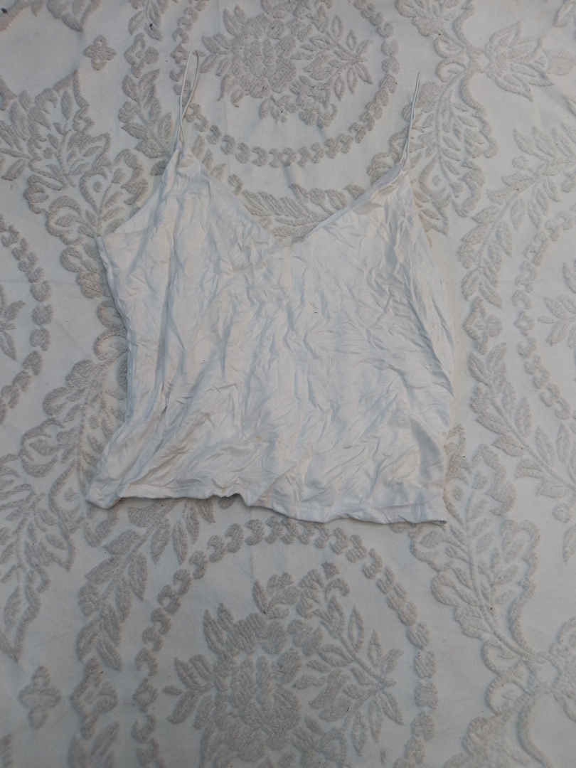 Débardeur blanc basique sans marque