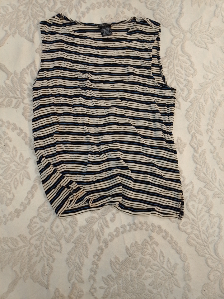 Camiseta Regata Listrada Citi Knit