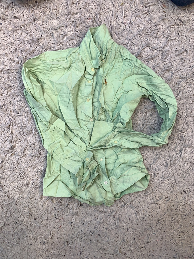 Ralph Lauren Green Long-Sleeve Shirt