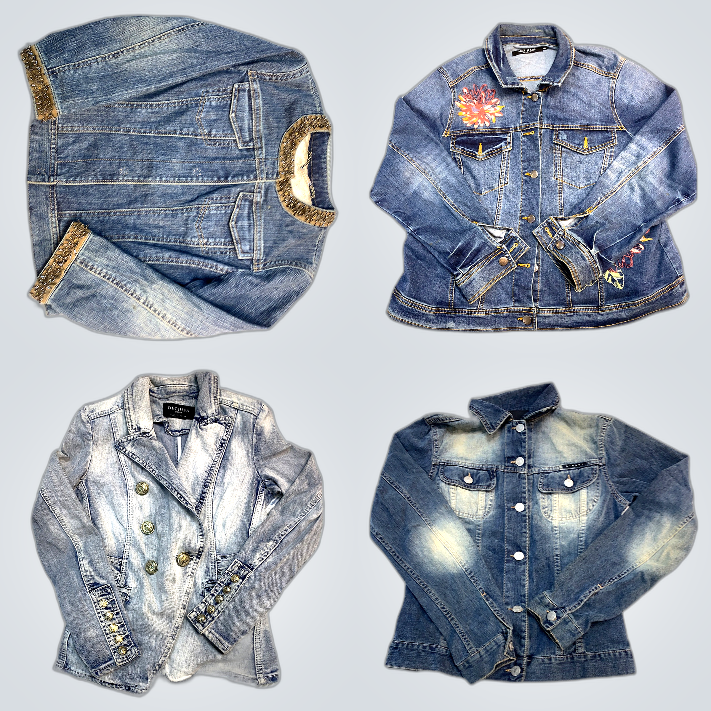 Denimjacken-Bundle - 7 Stk Sigrid Olsen, INC, Vero..