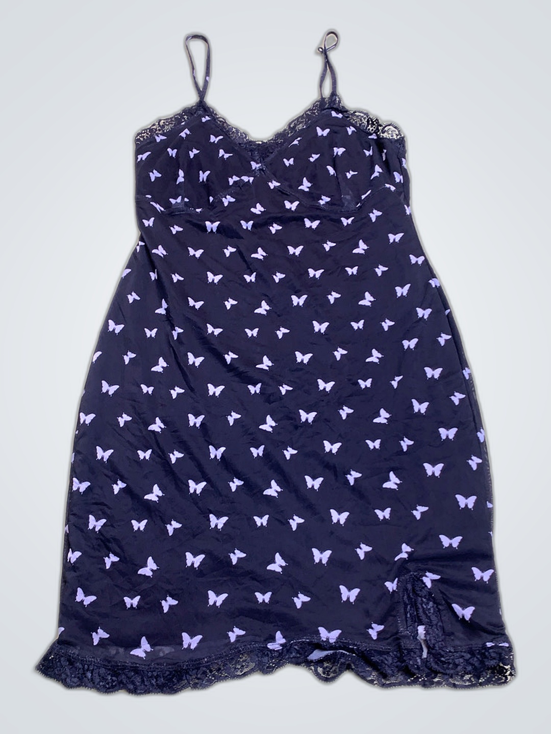 Nightgown Viola Farfalla da Donna