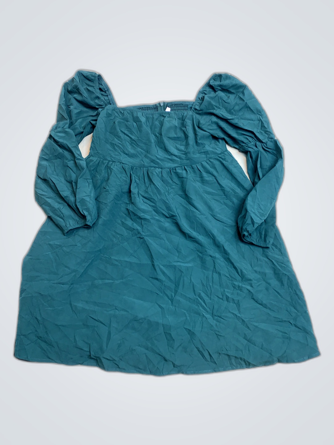 URA Puffärmel Mini Kleid