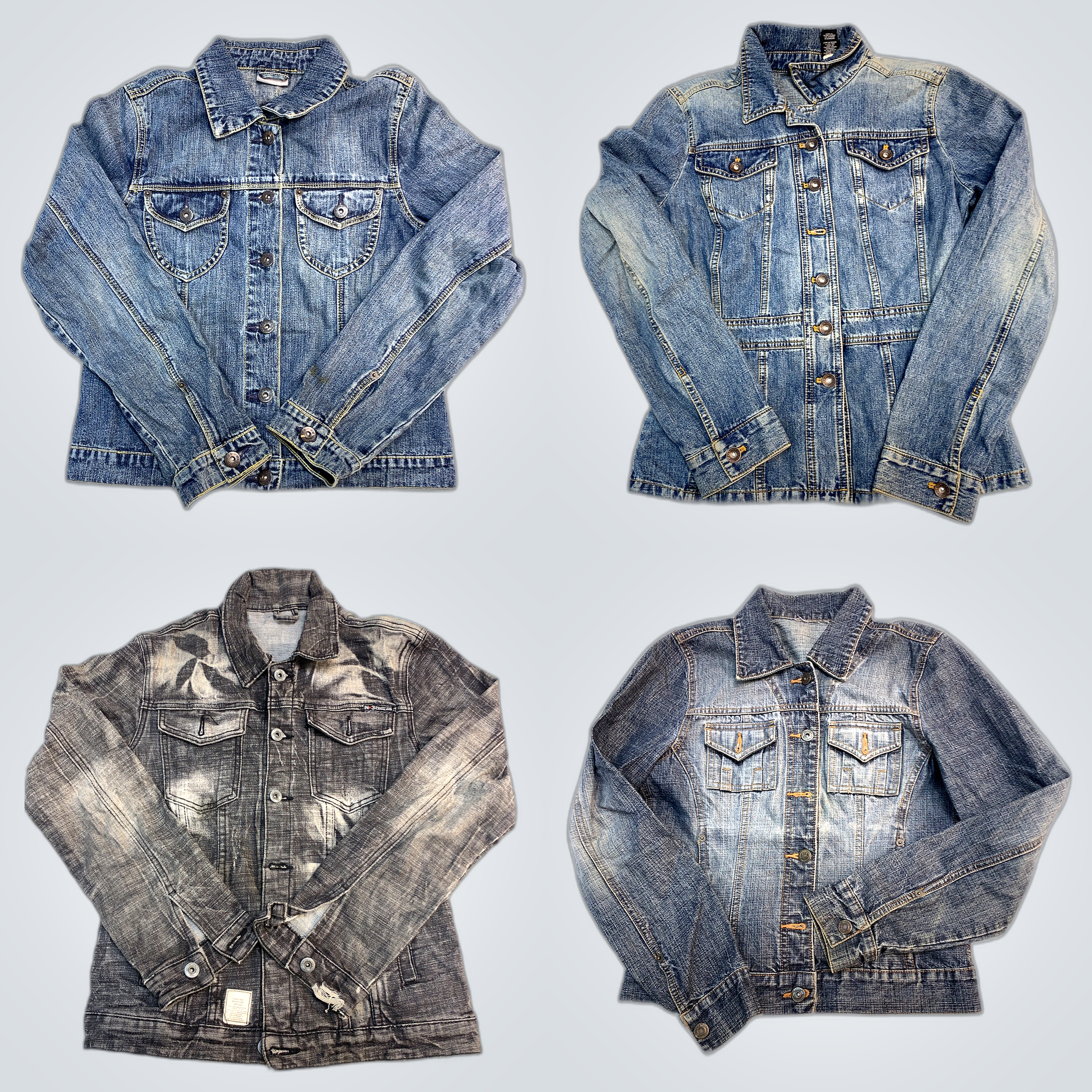 Billabong DKNY Denim-Jacke Bundle 7 Stück Gemischt..