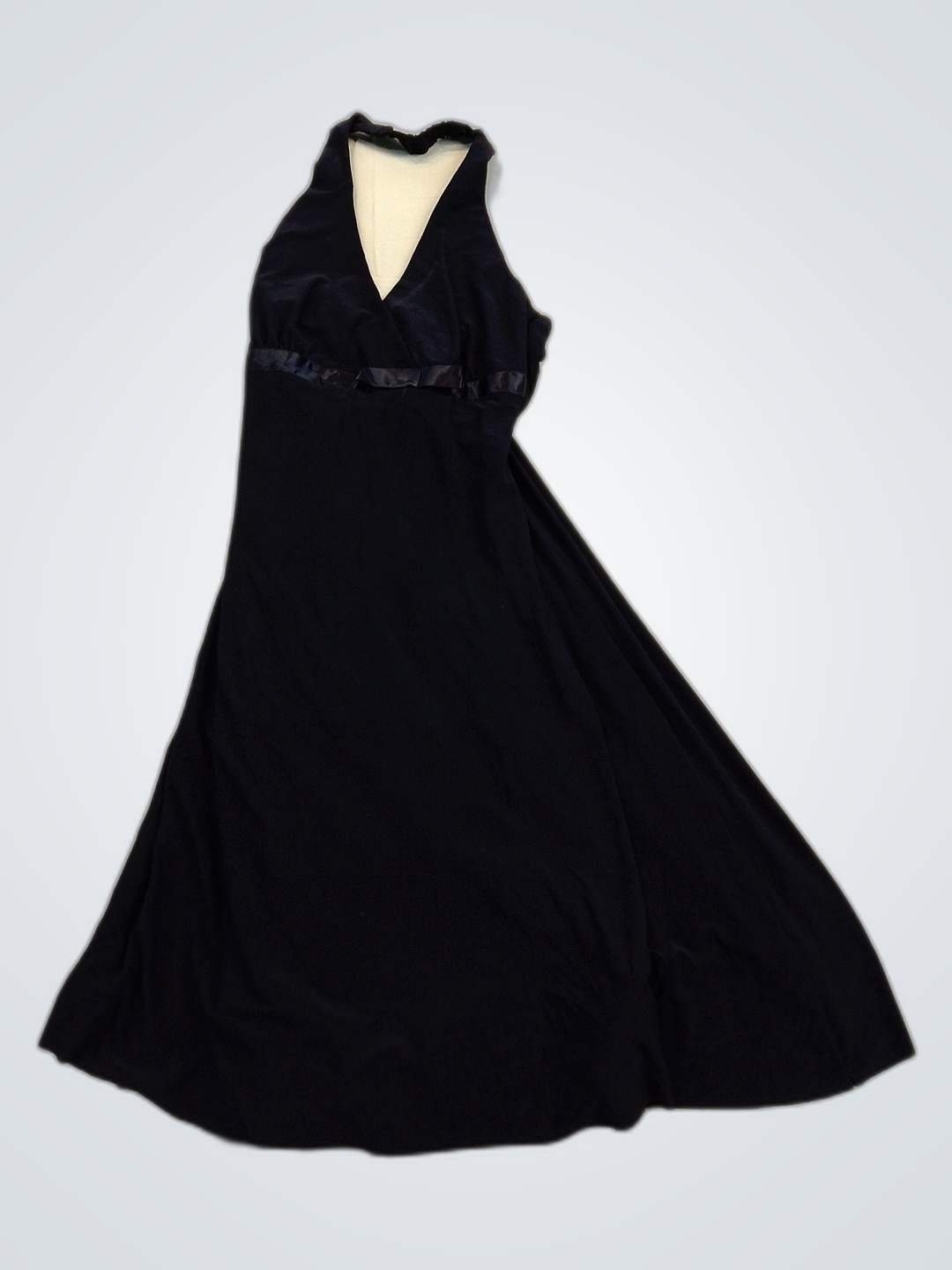 Black Halter Neck Dress