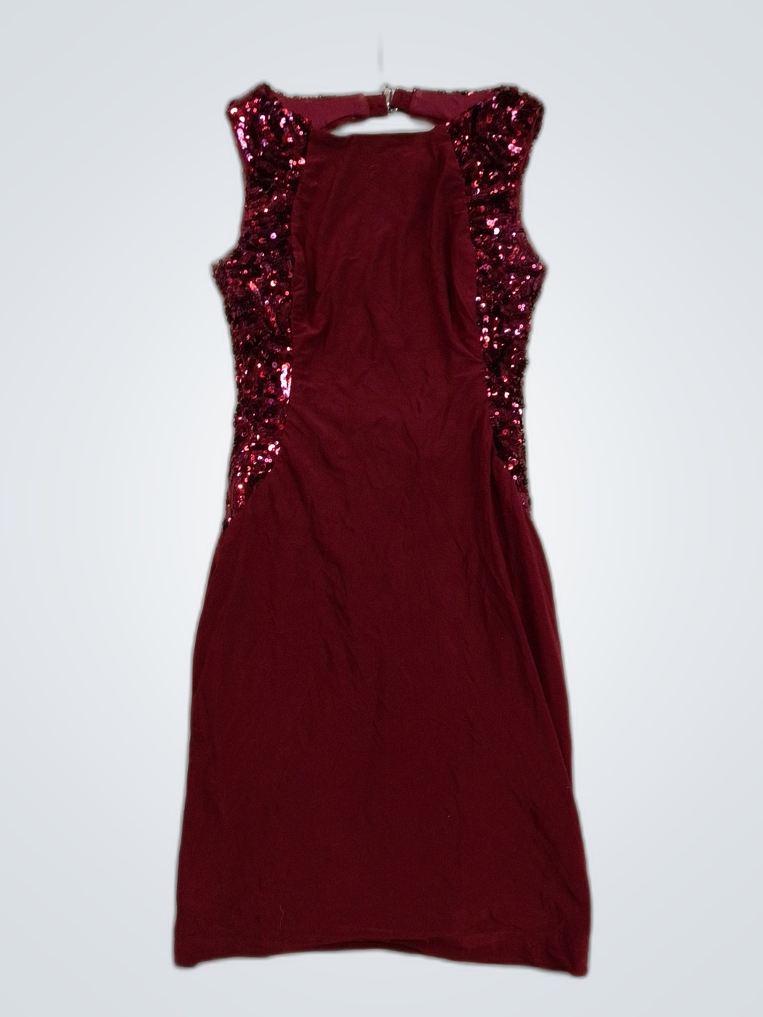 Vestido de Lantejoulas Vermelho B. Darlin