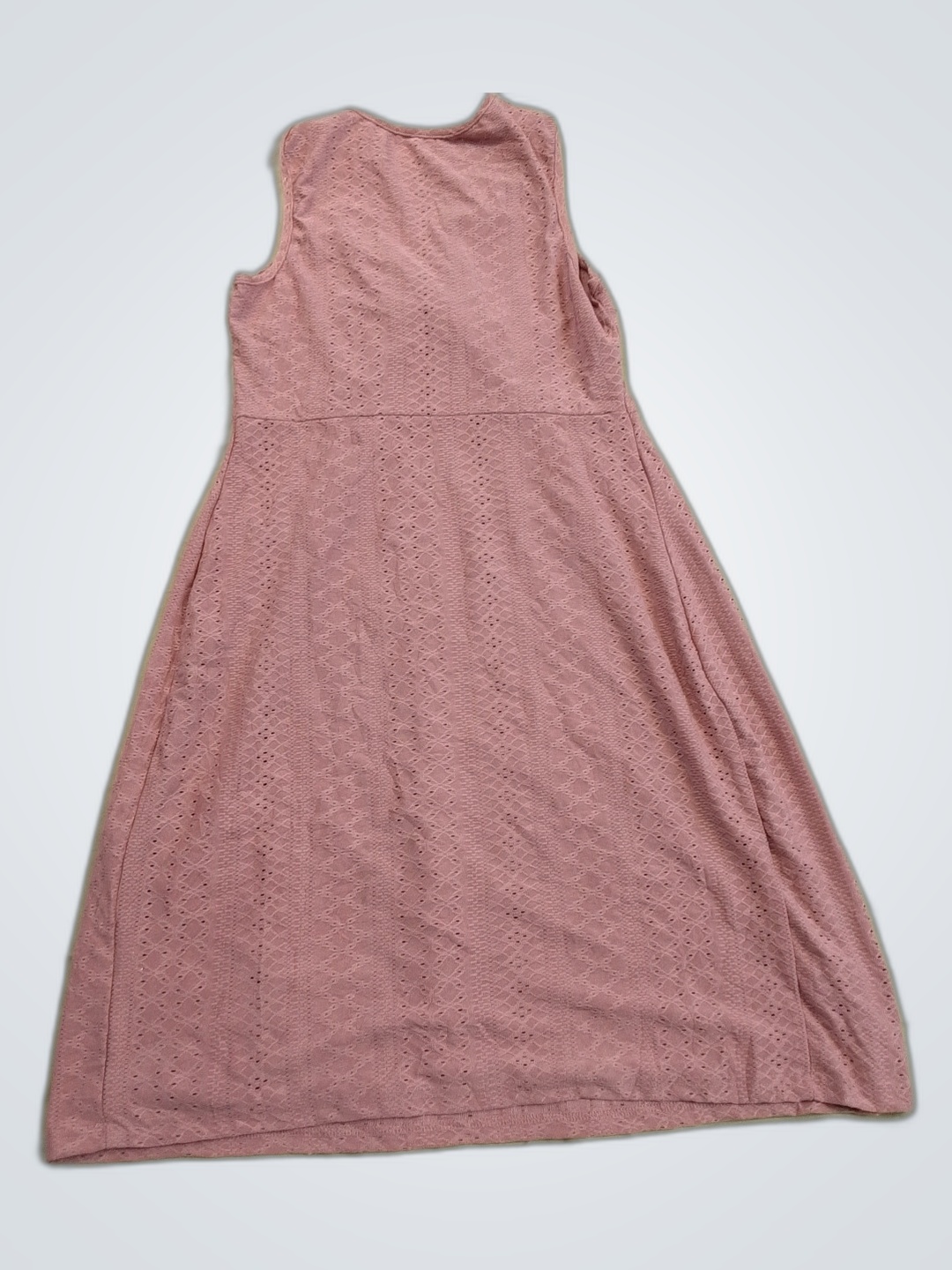 Vestito a Occhiello Rosa