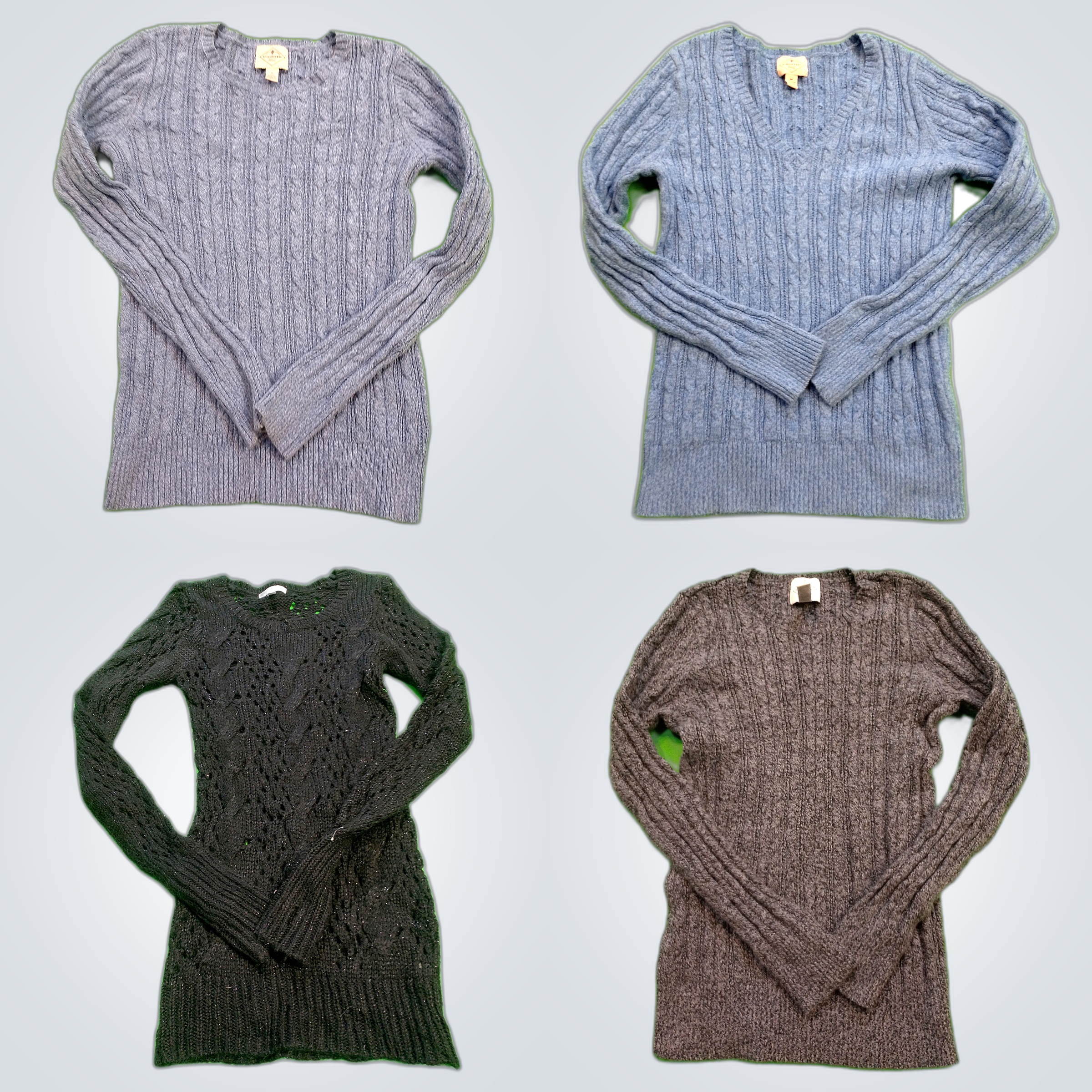 Pack de pulls St John's Bay & Faded Glory 7 pièces