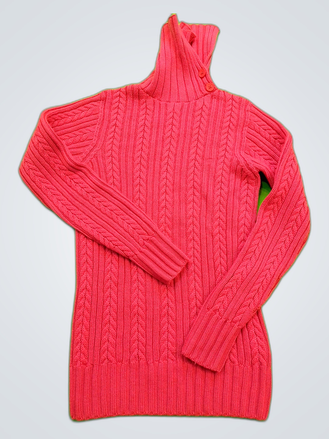 Lacoste Pink Knit Sweater