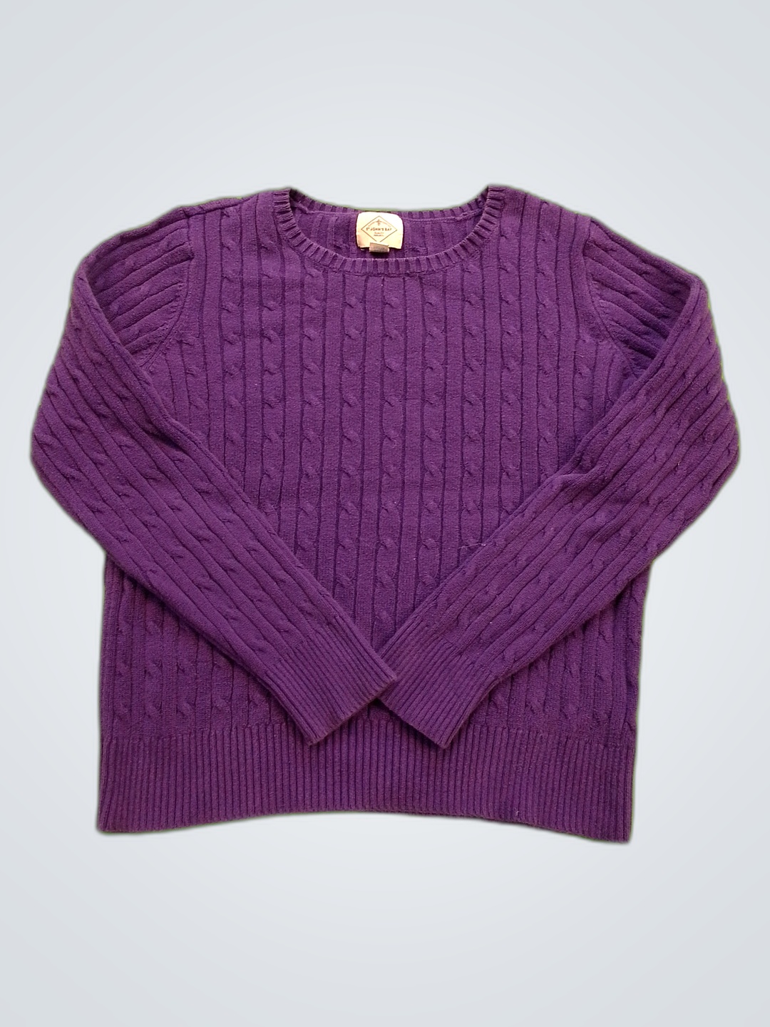 Lila Strickpullover
