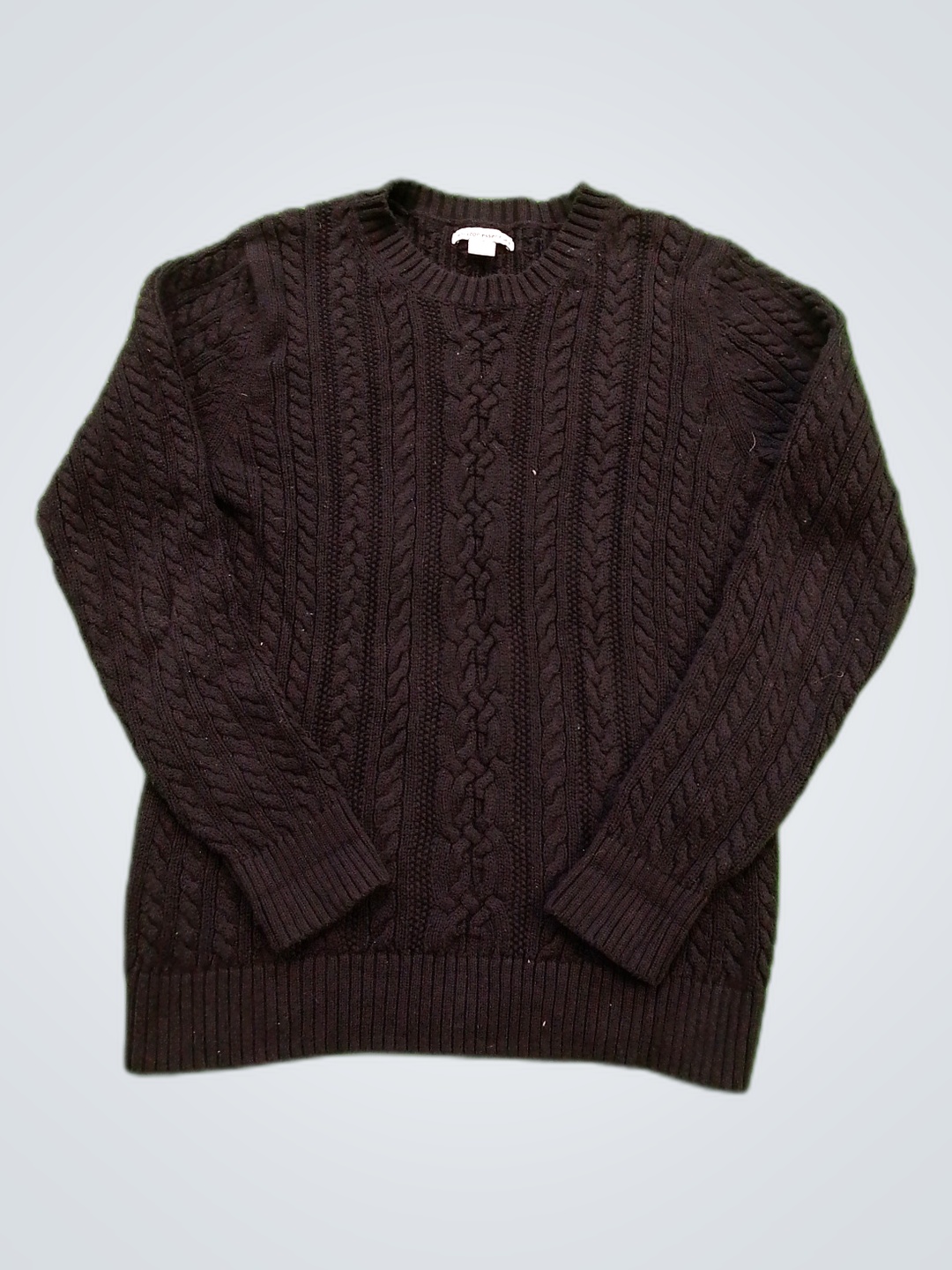 Amazon Essentials Schwarzer Strickpullover